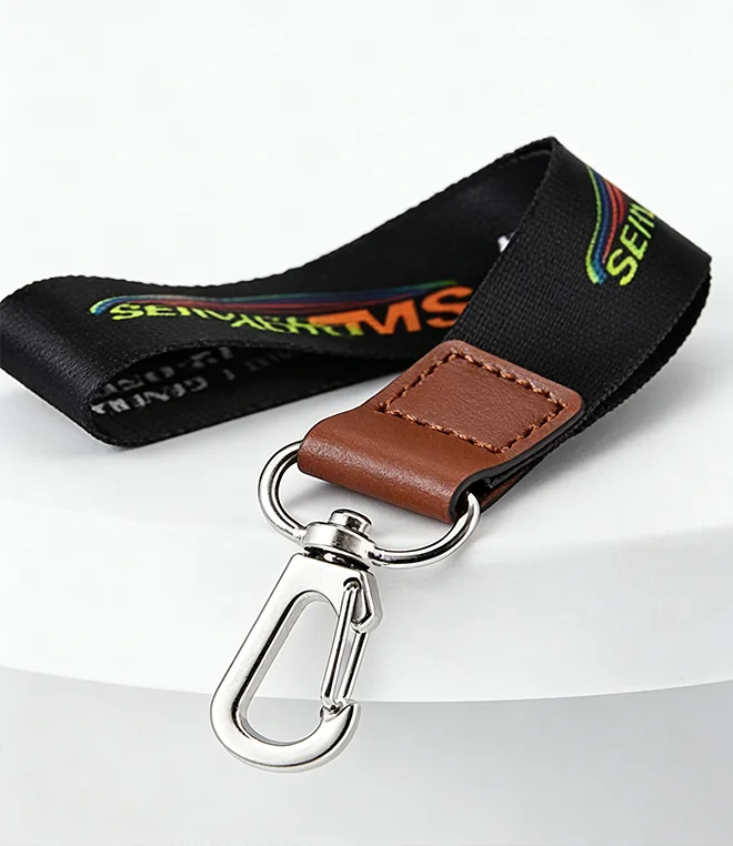 Custom Short Wrist Lanyards