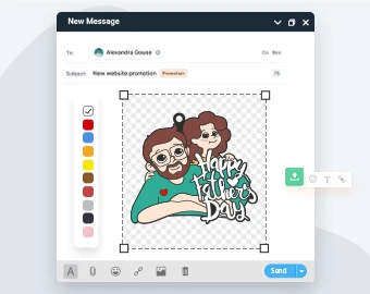 Confirm keychain artwork