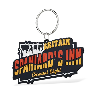 Personalised Rubber Keyrings