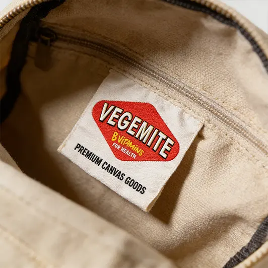 Custom Woven Labels for Vegemite Custom Woven Labels for Vegemite