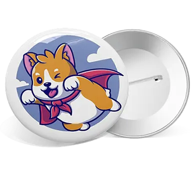 custom pin badges no minimum order