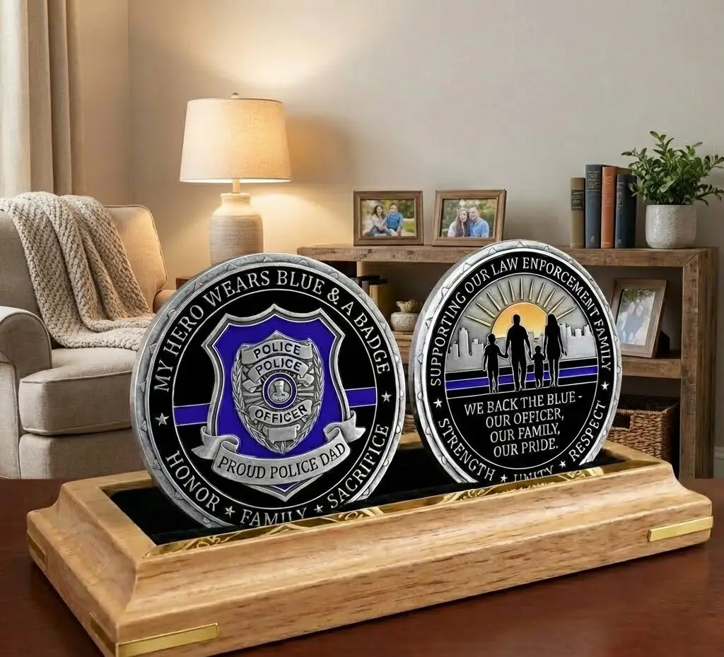 Police Family & Supporter Coins Police Family & Supporter Coins
