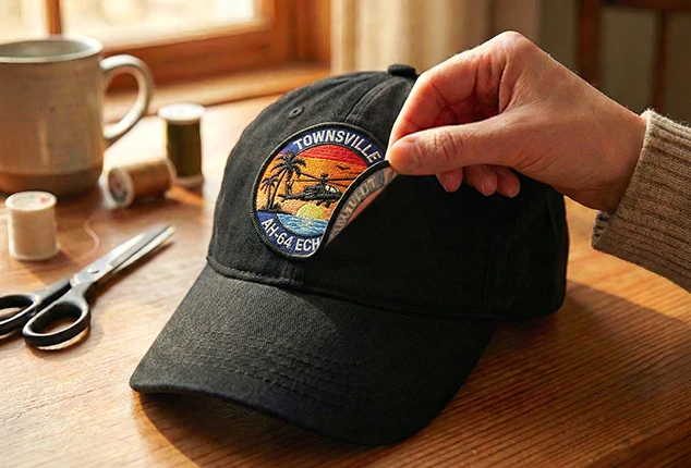 How to remove embroidered patches