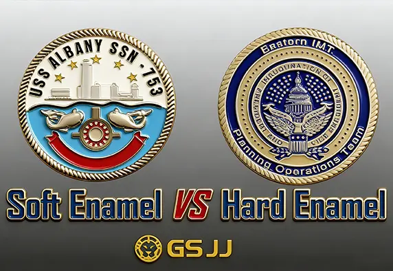 Difference Between Soft Enamel and Hard Enamel Challenge Coin Difference Between Soft Enamel and Hard Enamel Challenge Coin