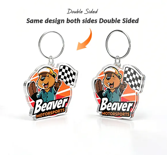 Custom Double Sided Acrylic Keychains Custom Double Sided Acrylic Keychains
