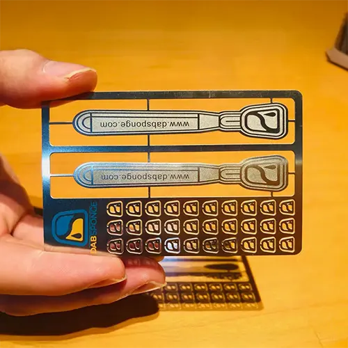 Technological Grinder Metal Card Technological Grinder Metal Card