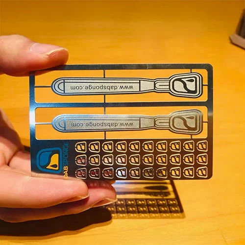 Technological Grinder Metal Card