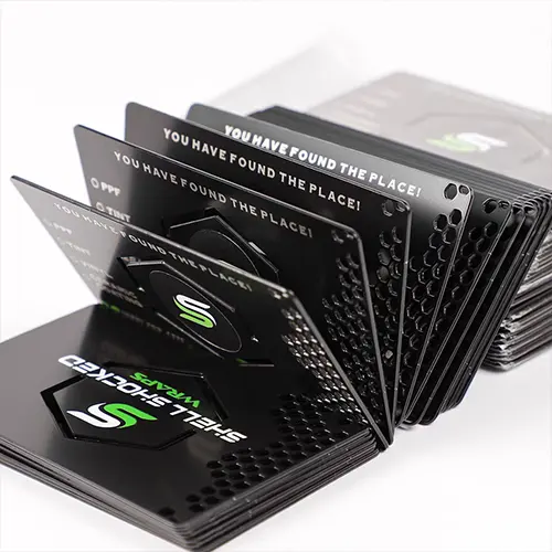 Grinder Rose Gold Business Cards Grinder Rose Gold Business Cards