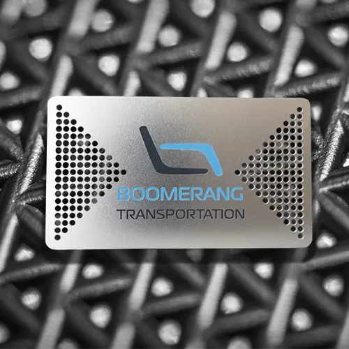 Boomerang Grinder Business Card Boomerang Grinder Business Card