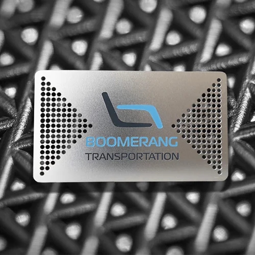 Boomerang Grinder Business Card