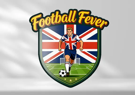 UV Printed Football Iron On Patches