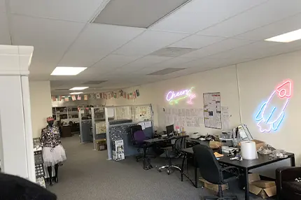 Internal Production & Office Area