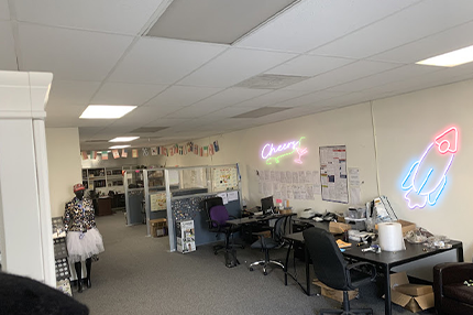 Internal Production & Office Area