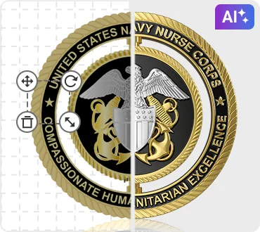 Custom Challenge Coins Design Tool