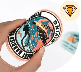 high quality PVC patches