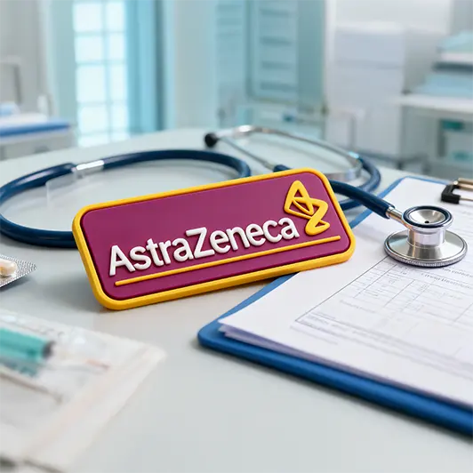 Custom Velcro Patch for AstraZeneca