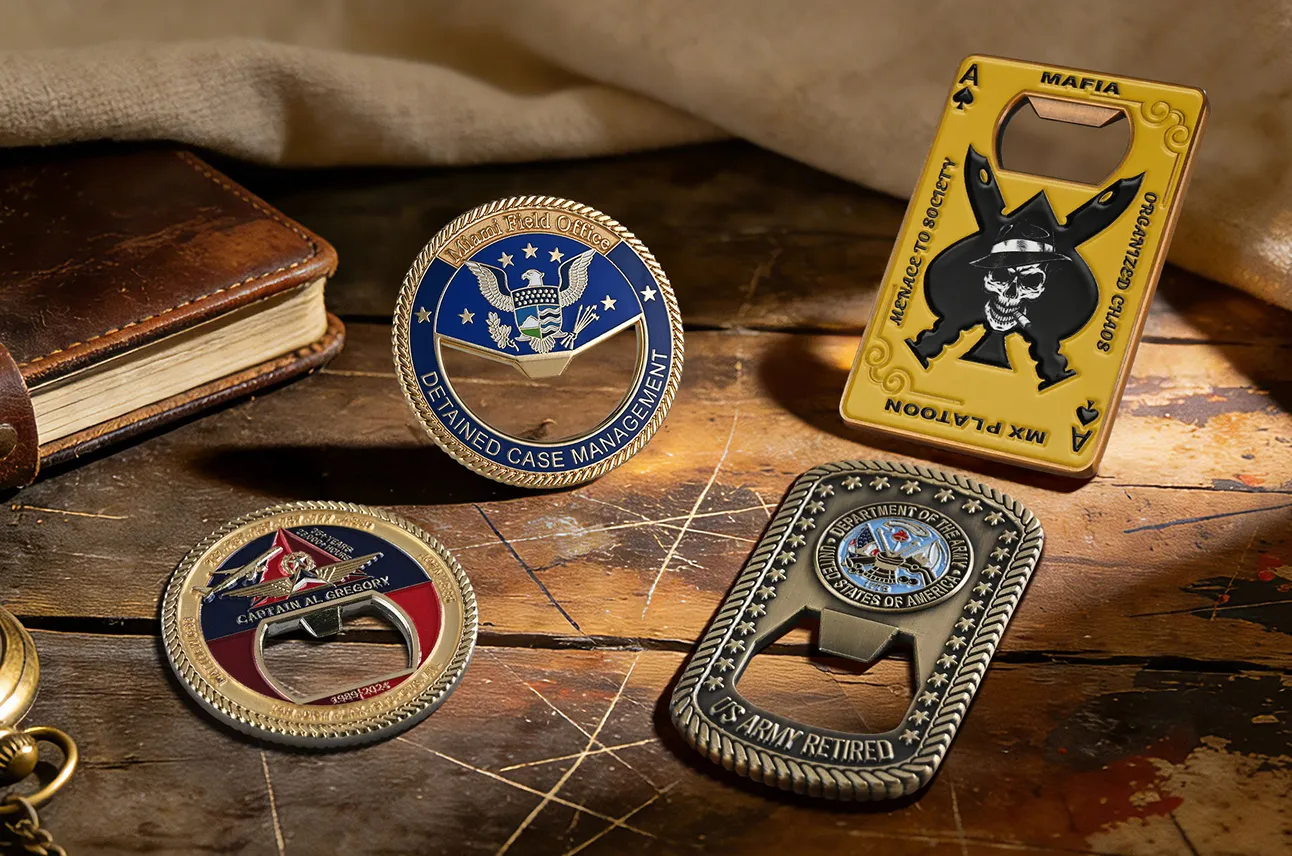 Bottle Opener Challenge Coins Bottle Opener Challenge Coins