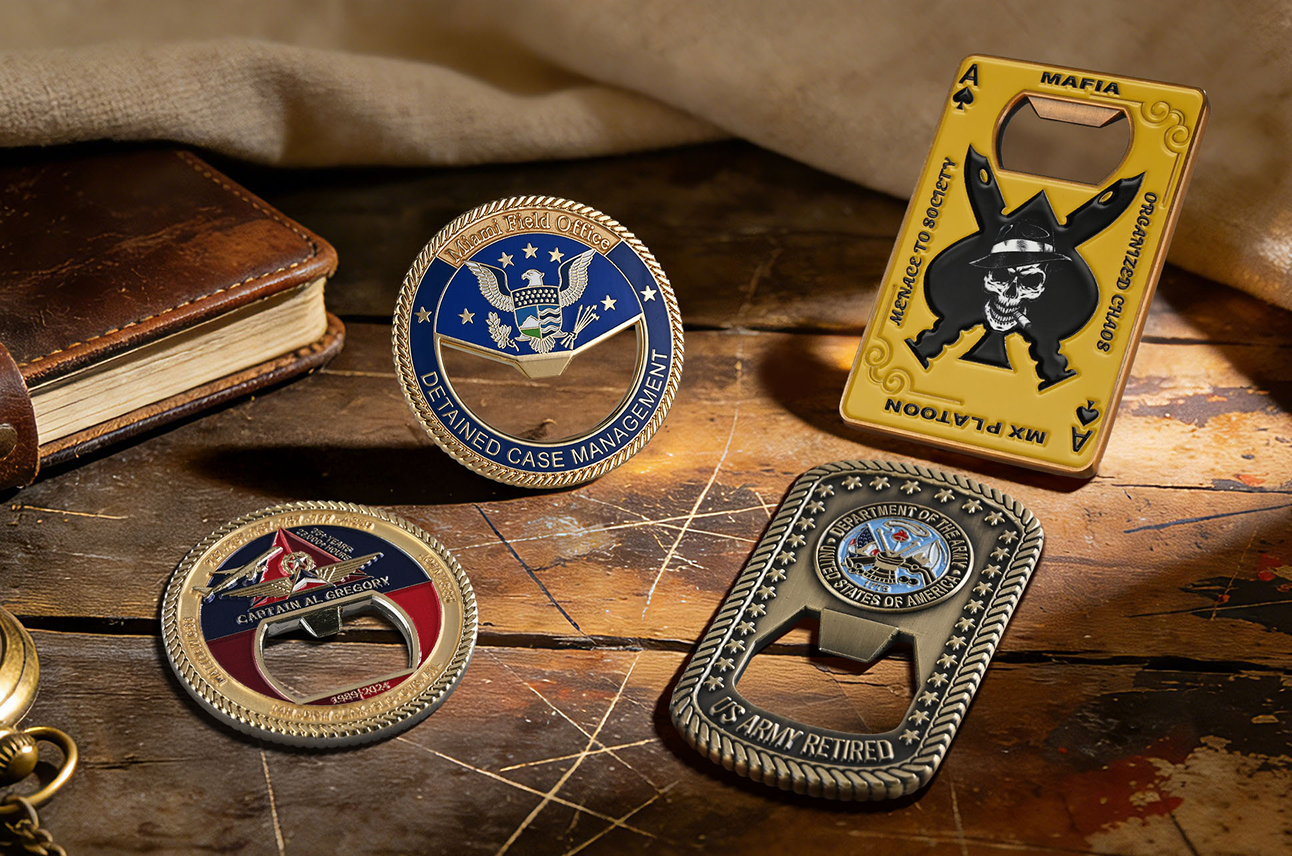 Challenge Coin Bottle Opener | Custom Coins | GS-JJ.com ®