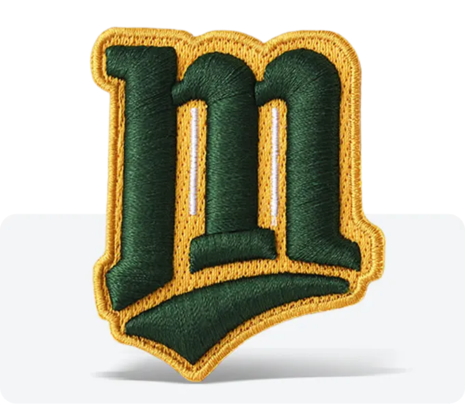 3D Embroidered Hat Patches 3D Embroidered Hat Patches