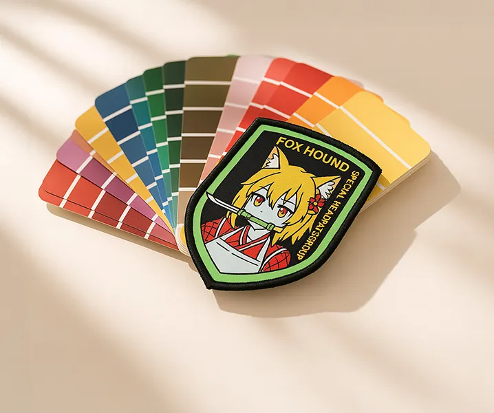 Custom woven patches