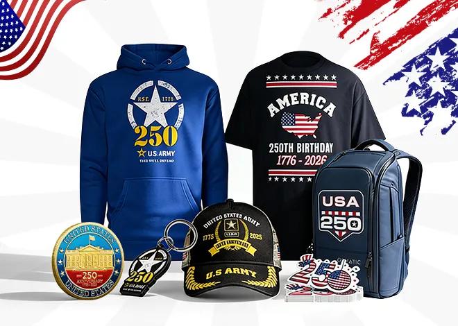 250th anniversary products of USA
