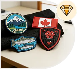 high quality PVC patches