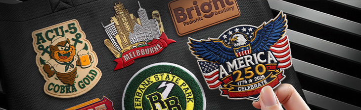 Custom Patches { No Minimum } 20% Off | AI Design Tool