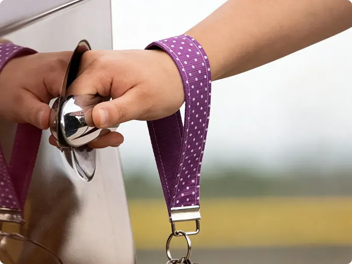 Personalized Event Wrist Lanyards