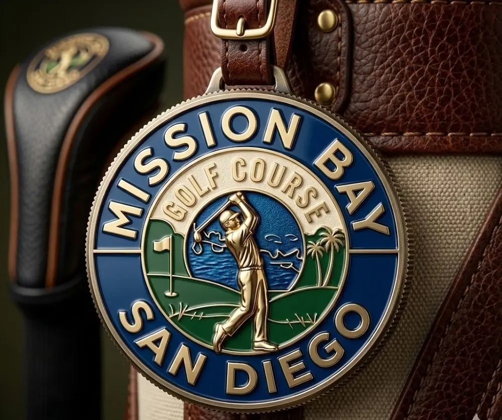 golf bag tag product golf bag tag product