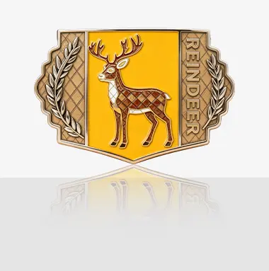 Highland Reindeer Emblem Buckle Highland Reindeer Emblem Buckle