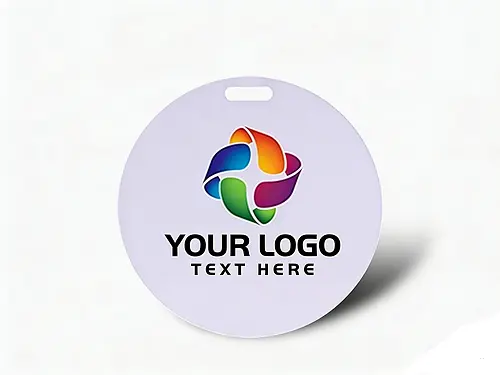 Round Luggage Tags