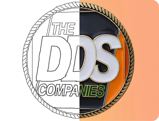 Free Design for Logo Challenge Coins