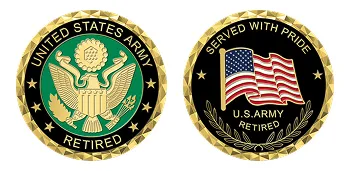 U.S. Army Challenge Coin Template