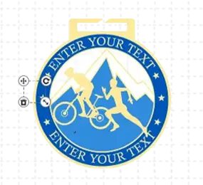Triathlon Medals Template
