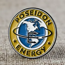 POSEIDON ENERGY Pin Badges