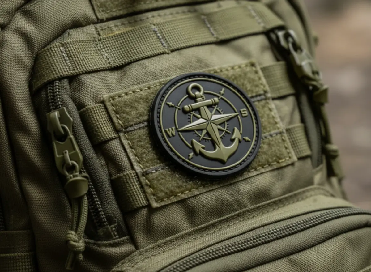 Outdoor Tactical Backpack PVC Patch