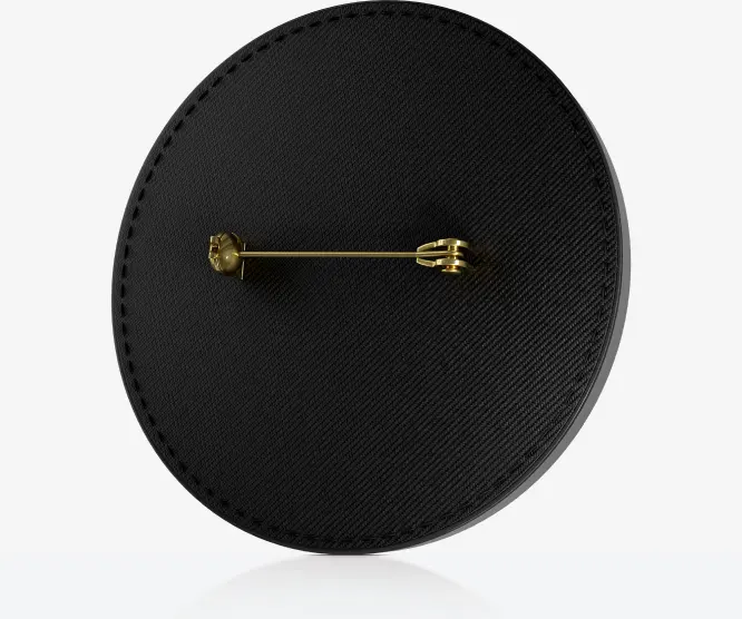 Safety pin backing of custom pvc patches