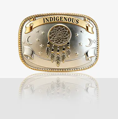 Indigenous Dreamcatcher Belt Buckle