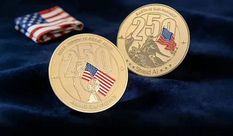 250th anniversary coin trump