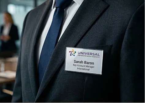 name badges for conferences