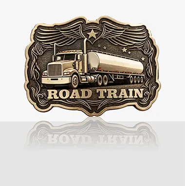Golden Road Train Custom Belt Buckles Australia Golden Road Train Custom Belt Buckles Australia