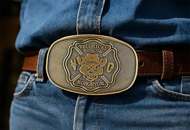 Firefighter Belt Buckle