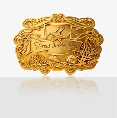 Great Barrier Reef Themed Belt Buckles Australia Great Barrier Reef Themed Belt Buckles Australia