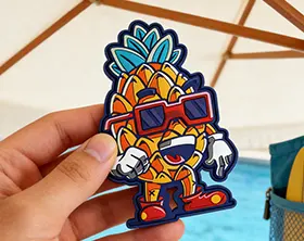 pineapple pvc patches