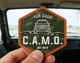 C.A.M.O. PVC patches