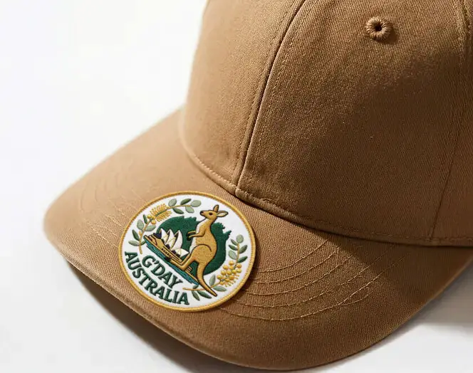 Embroidered Hat Patches