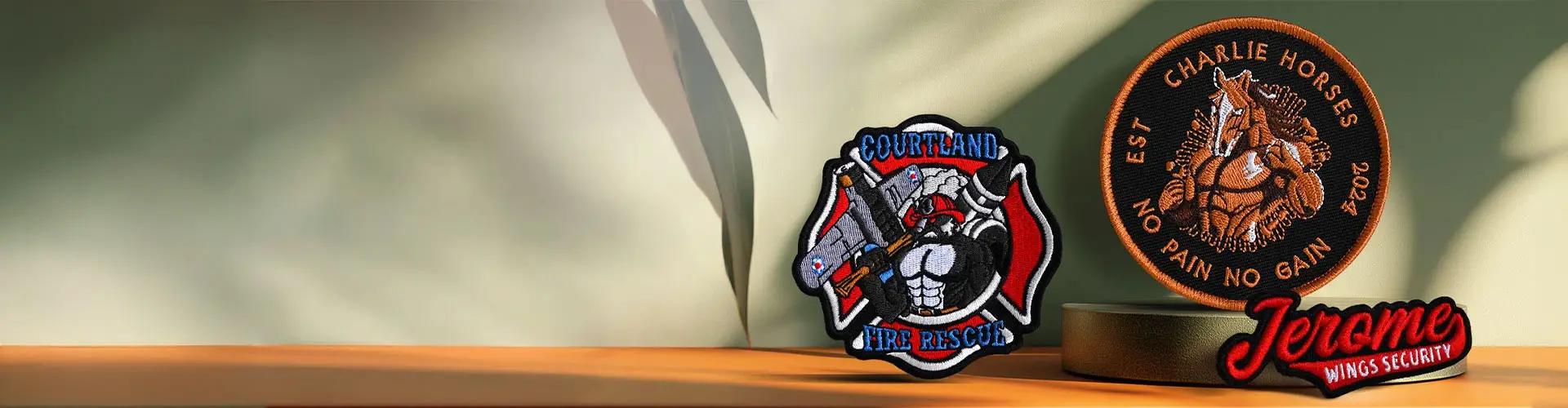 custom embroidered patches