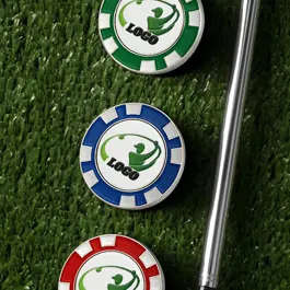 Full Color Personalized Golf Ball Marker