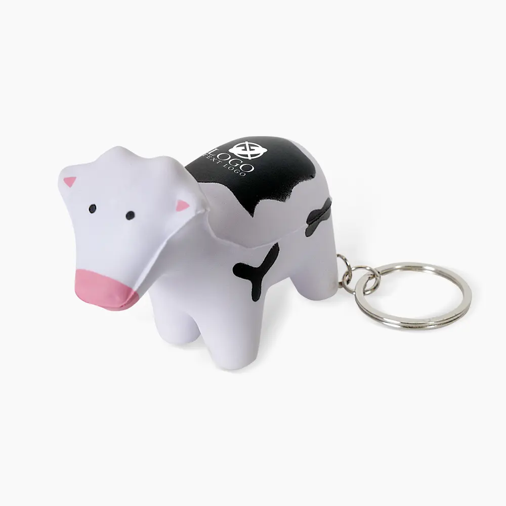 Custom Milk Cow Stress Reliever Keychains