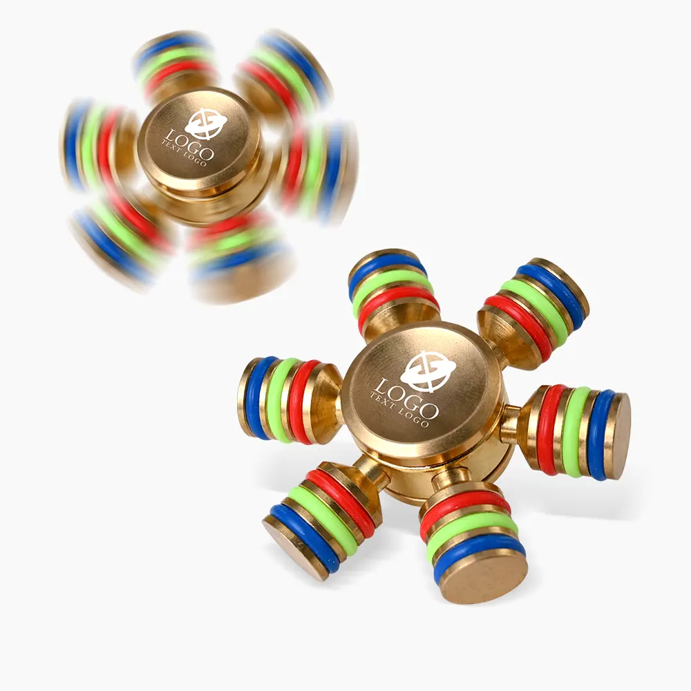 Custom Hexagonal Rudder Fidget Spinners